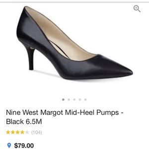Nine West Margot kitten heels